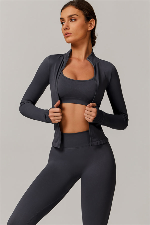Conjunto de 2 piezas de chaqueta y leggings Nova Luxe