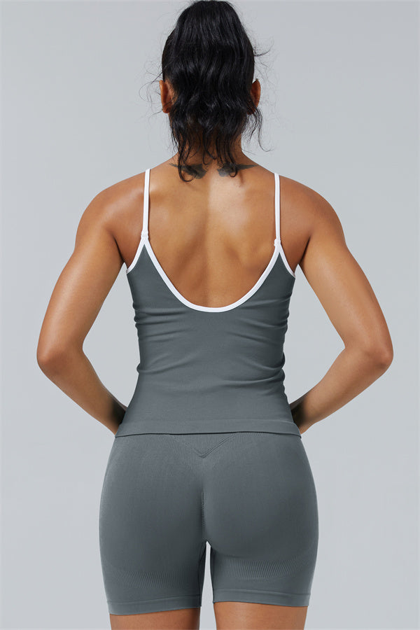 Conjunto de 2 piezas Elevate: top corto y shorts