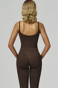 Conjunto de 2 piezas de top corto y leggings Prime