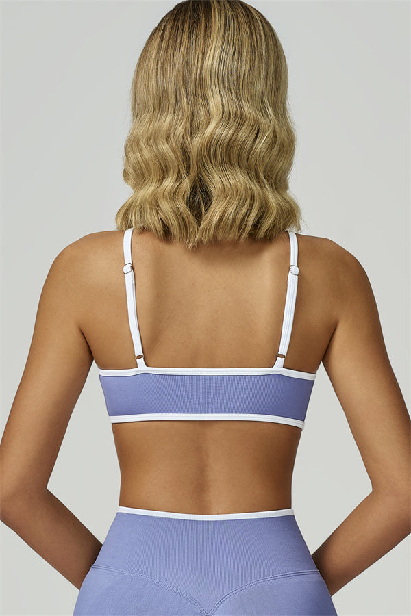 Conjunto de 2 piezas de sujetador deportivo y leggings Prime Line