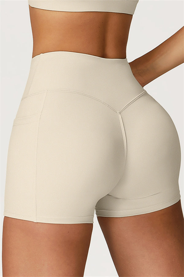 Conjunto de 2 piezas de top corto y shorts Glacier