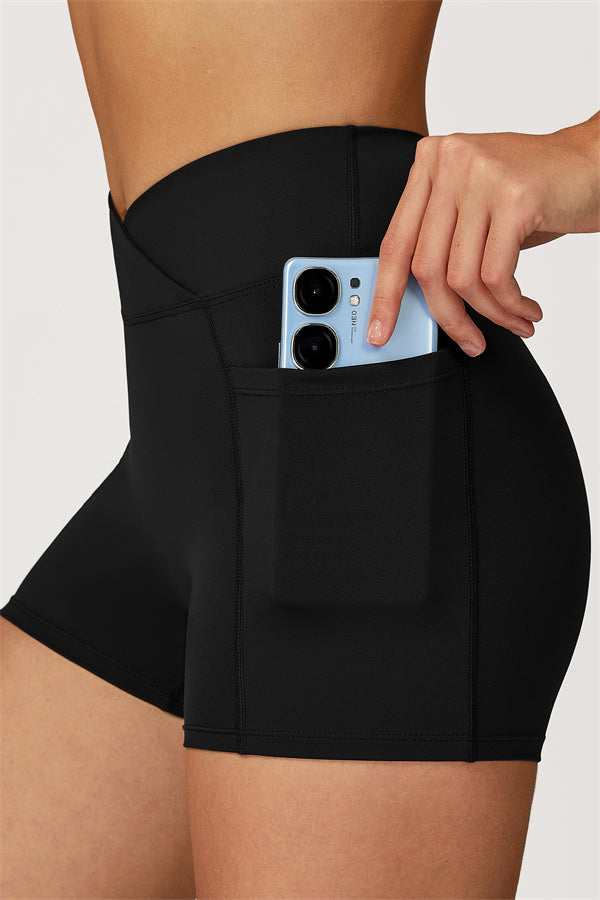 Conjunto de 2 piezas de top corto y shorts Glacier