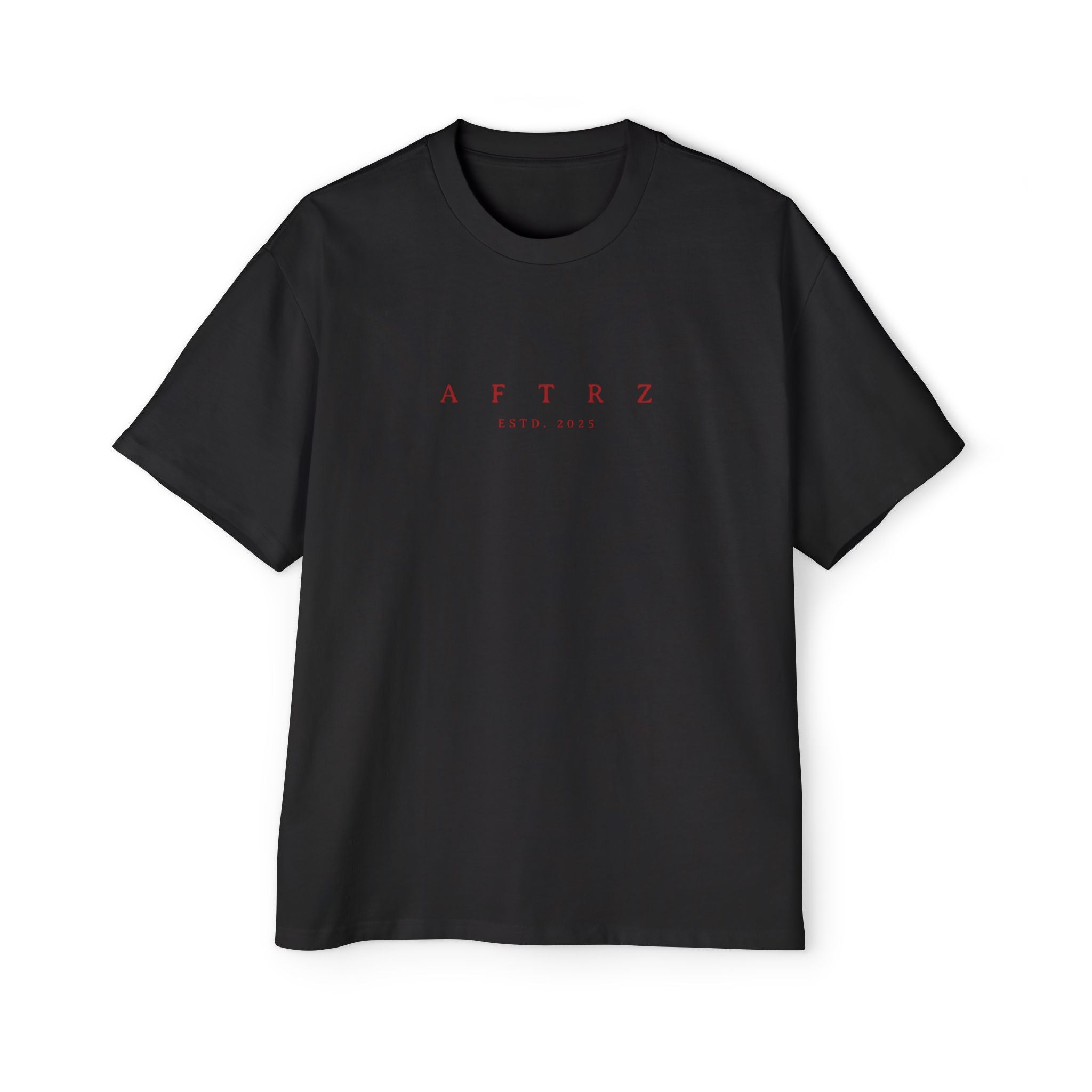 Camiseta de manga corta con hombros caídos Oversized Aftrz Galaxy Hands Premium
