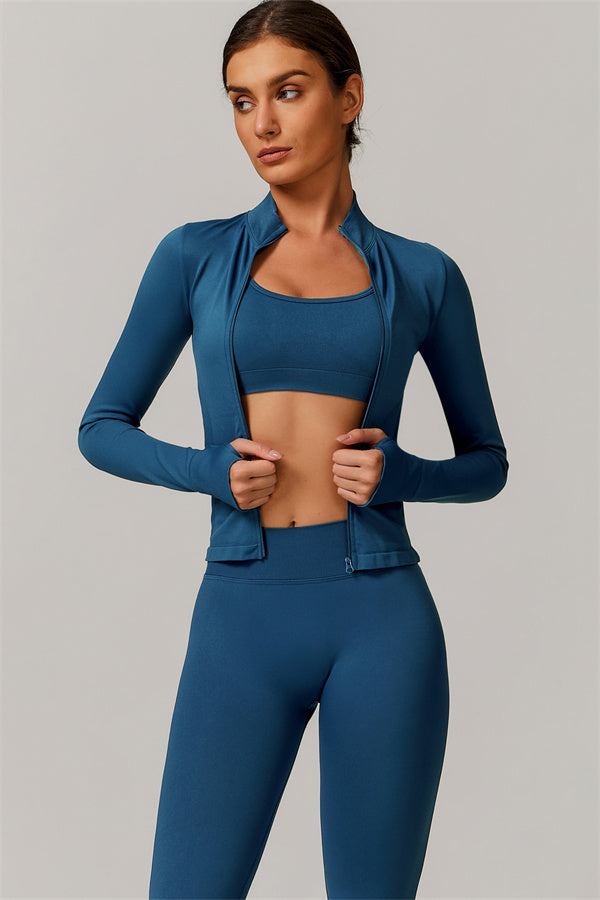 Conjunto de 2 piezas de chaqueta y leggings Nova Luxe