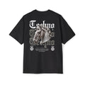 Camiseta de Manga Corta con Hombros Caídos Oversized Techno Detachment Premium