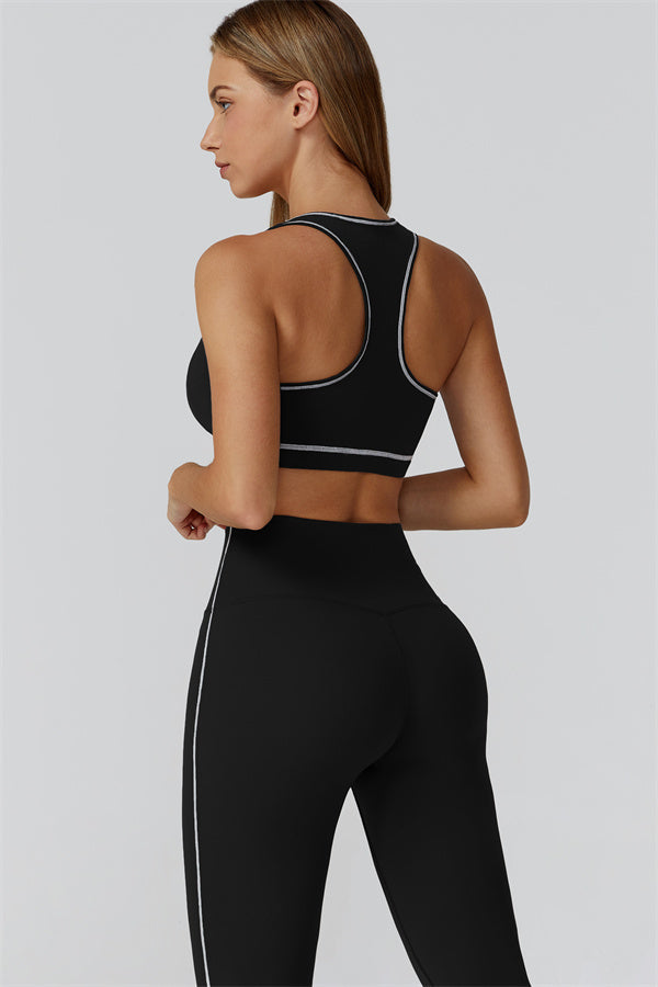 Conjunto de 2 piezas de leggings y sujetador deportivo Venus
