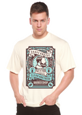 Camiseta gráfica de manga corta Shave and Cut Spun Bamboo® de viscosa de bambú/algodón orgánico para hombre