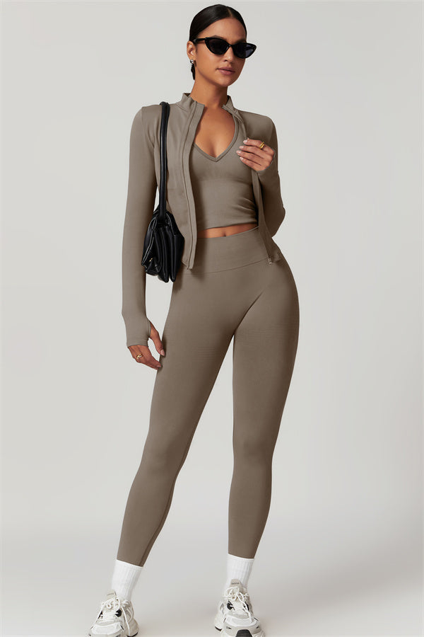 El conjunto de 2 piezas Delight Jacket y Leggings