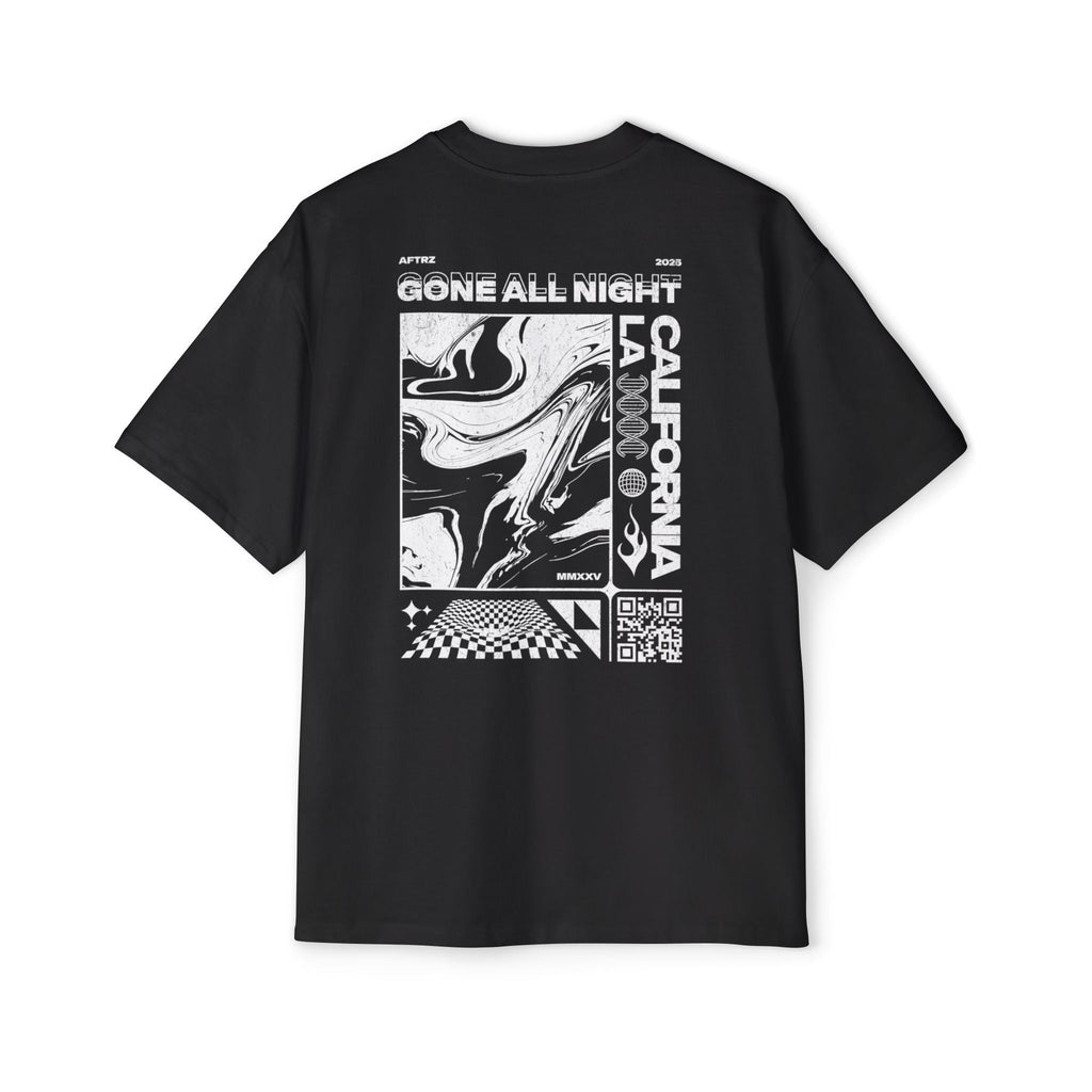 Camiseta de manga corta con hombros caídos Oversized Aftrz Gone All Night Premium