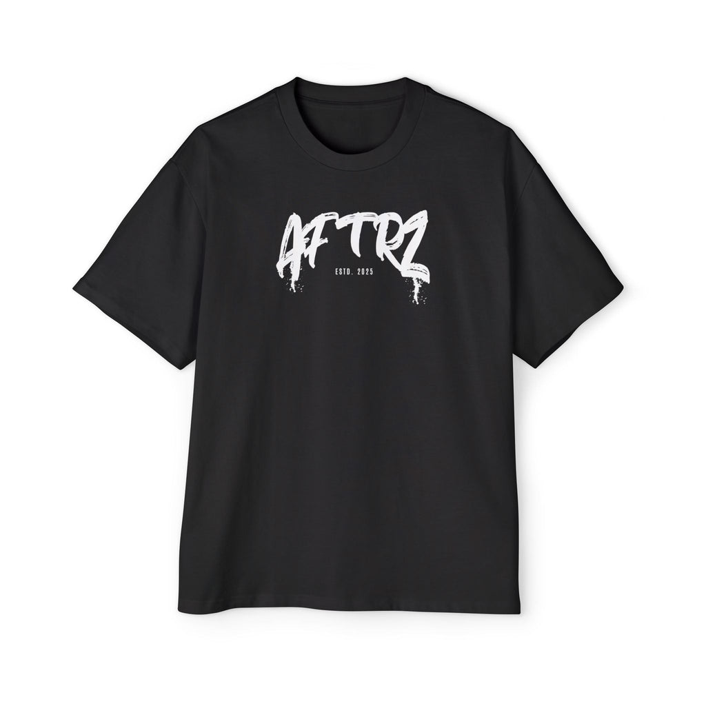 Camiseta de manga corta con hombros caídos After Going All Night Smile Frequency Premium