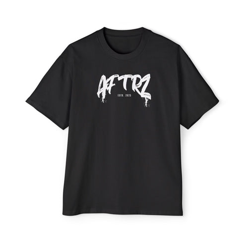 Aftrz Going All Night Smile Frequency Premium Drop Shoulder Short Sleeve T-Shirt