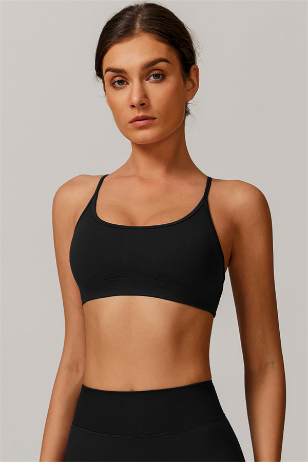 Conjunto de 2 piezas de sujetador deportivo y leggings Nova Luxe