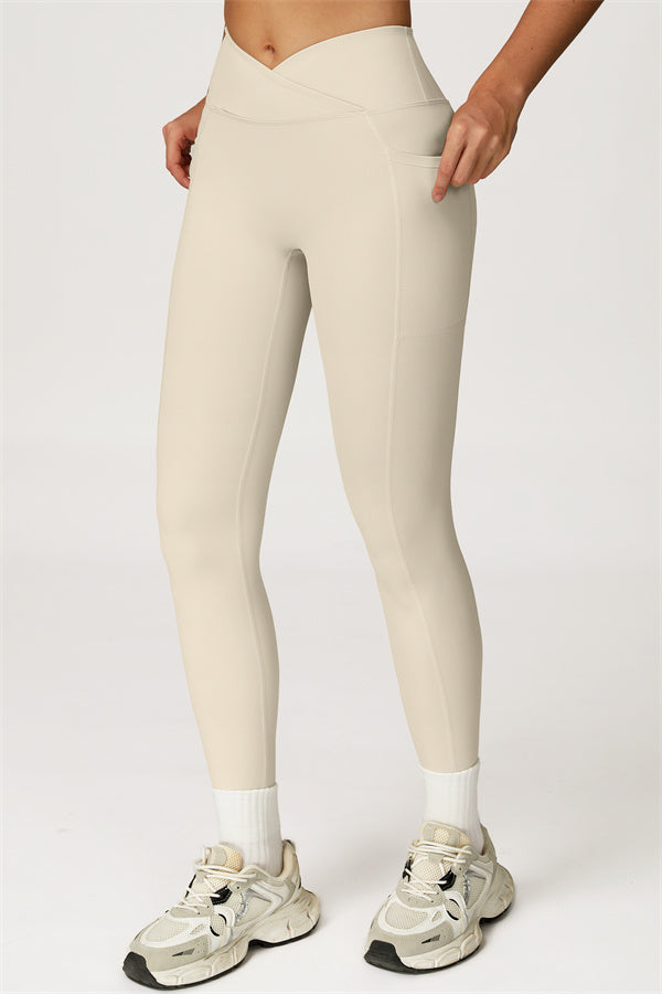Conjunto de dos piezas de top deportivo y leggings Glacier