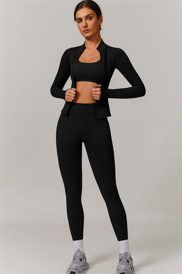 Conjunto de 2 piezas de chaqueta y leggings Nova Luxe