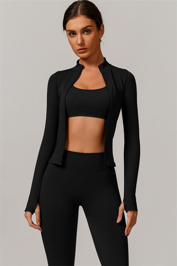 Conjunto de 2 piezas de chaqueta y leggings Nova Luxe