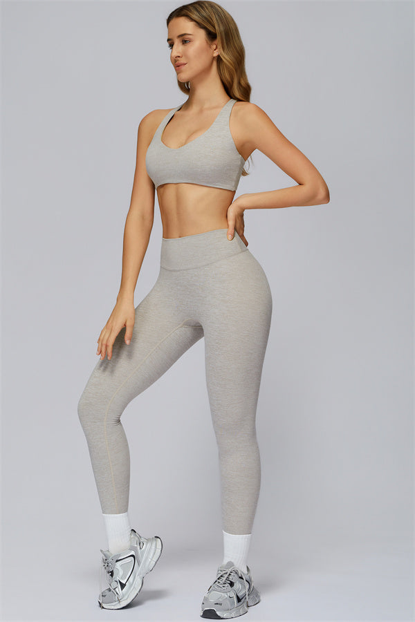The Radiance Racerback Sports Bra Leggings 2-Piece Set