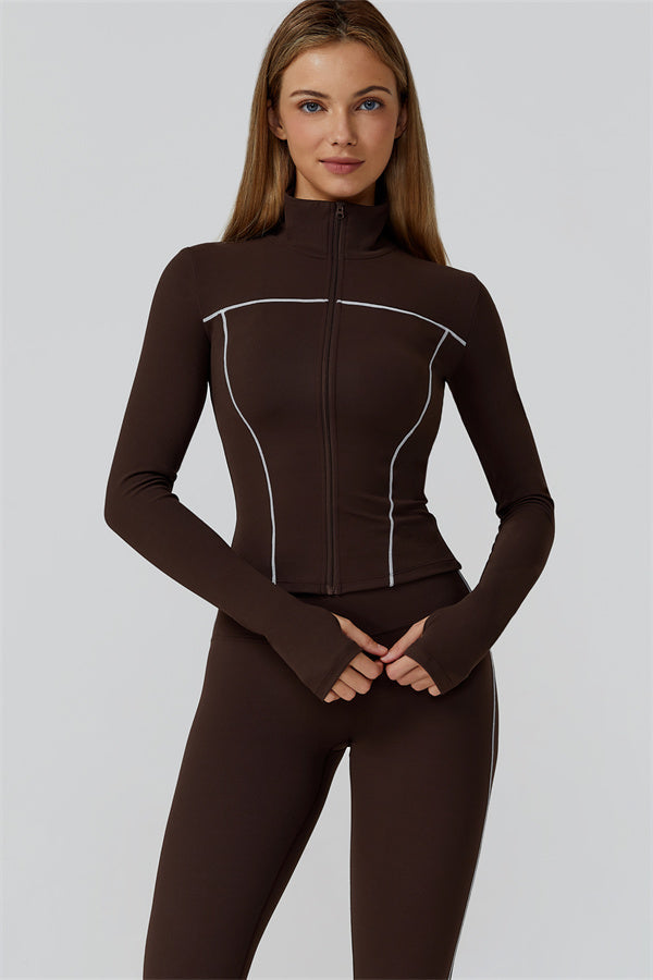 The Venus Zip Top Leggings 2-Piece Set