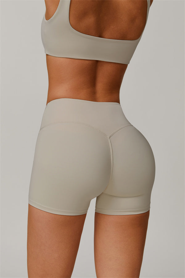 Conjunto de 2 piezas de sujetador deportivo y pantalón corto Halo