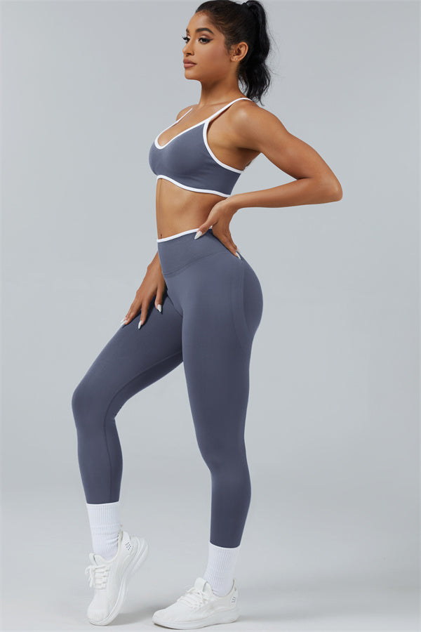 El conjunto de 2 piezas de leggings y sujetador deportivo Elevate