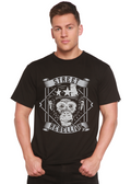 Camiseta gráfica de manga corta de bambú/algodón orgánico para hombre Street