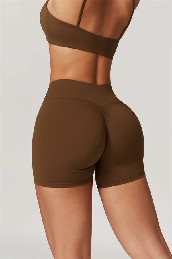 Conjunto de 2 piezas de sujetador deportivo y pantalón corto Sophia
