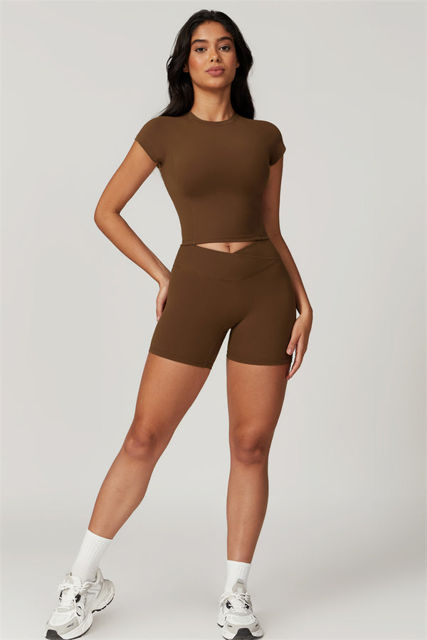Conjunto de 2 piezas de camiseta y pantalón corto Sophia