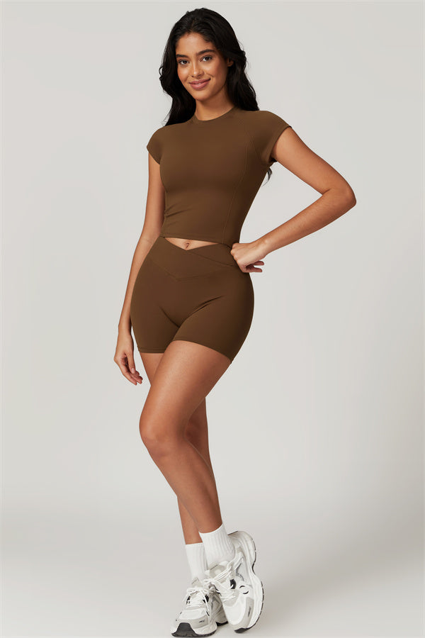 Conjunto de 2 piezas de camiseta y pantalón corto Sophia