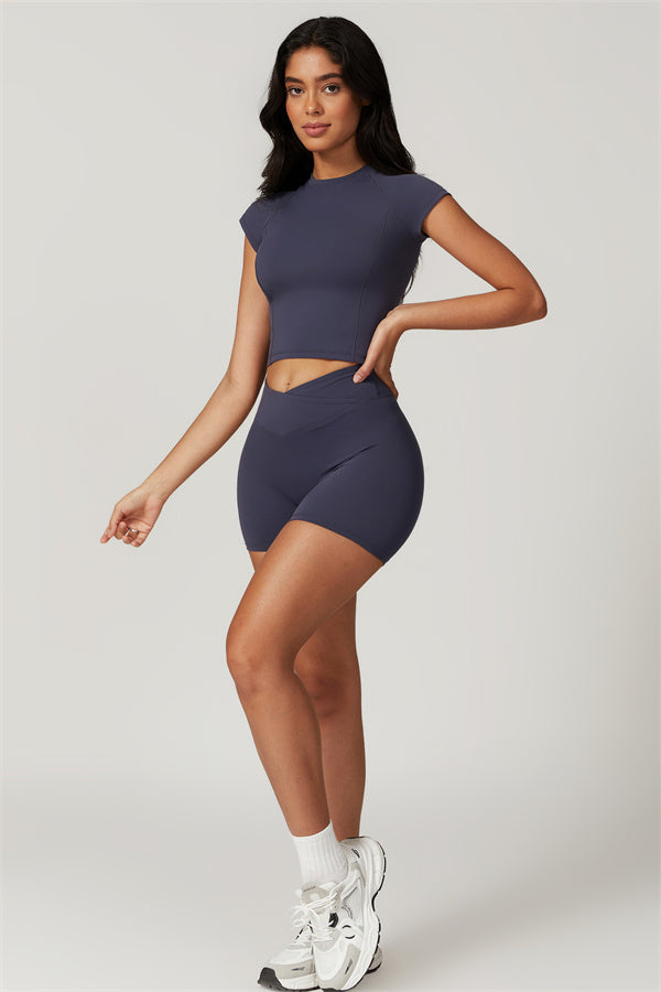 Conjunto de 2 piezas de camiseta y pantalón corto Sophia