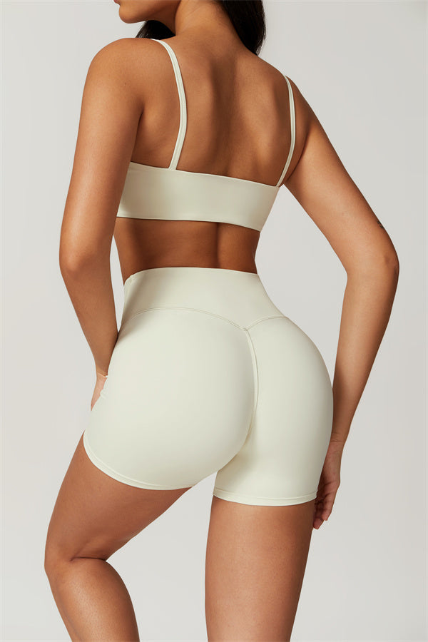 Conjunto de 2 piezas de sujetador deportivo y pantalón corto Sophia