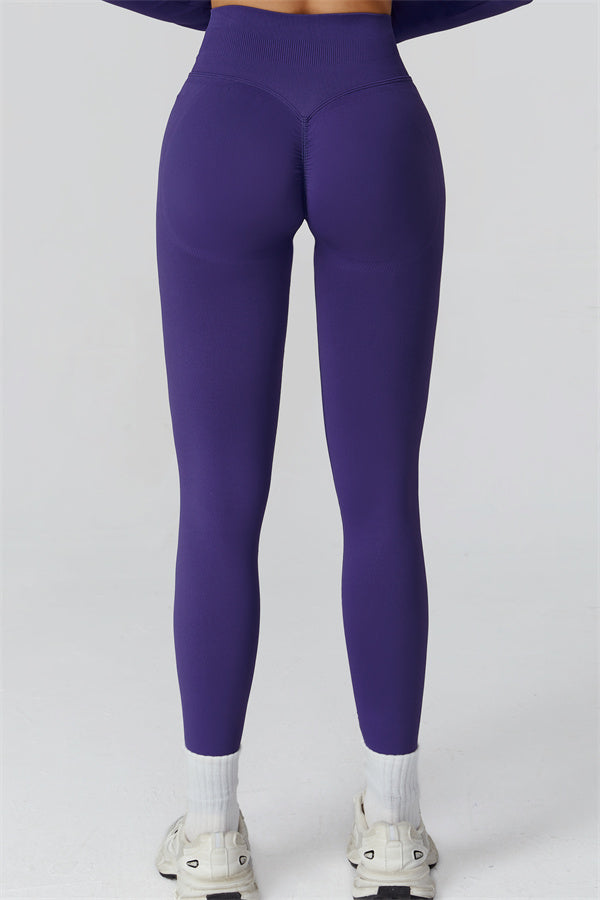 Conjunto de 2 piezas de leggings y sujetador deportivo Reign