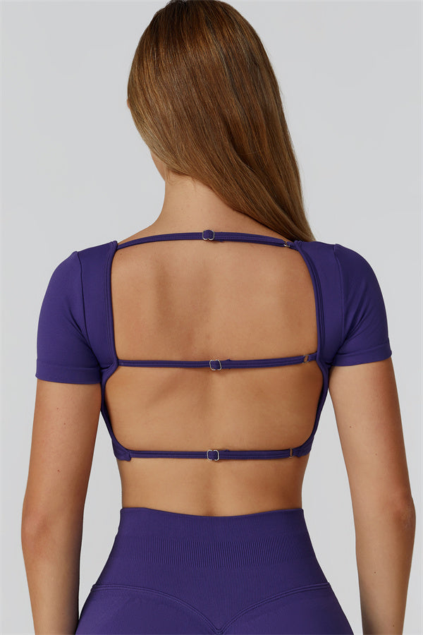 Conjunto de 2 piezas Reign Crop Top y Leggings