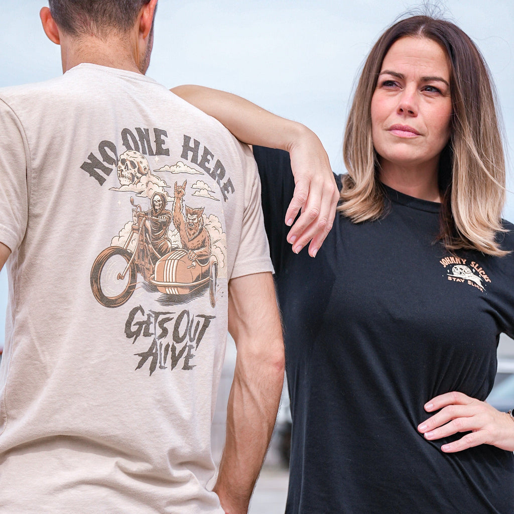 Camiseta Nadie sale vivo de aquí
