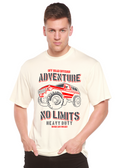Camiseta gráfica de manga corta para hombre No Limits Spun Bamboo® de bambú viscosa/algodón orgánico