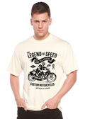 La leyenda de la camiseta gráfica de manga corta de viscosa de bambú/algodón orgánico para hombre Speed Spun Bamboo®