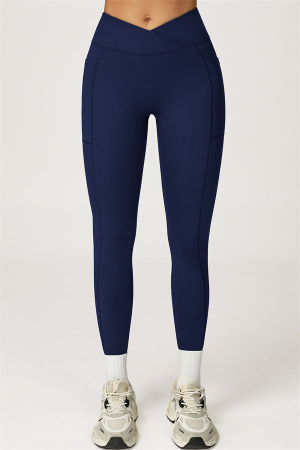 Conjunto de dos piezas de top deportivo y leggings Glacier