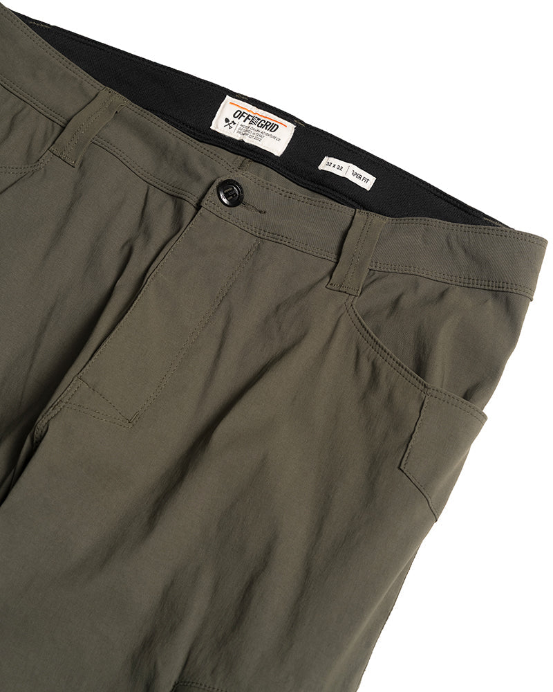 Pantalones Lancer Tapered - Marrón Beluga