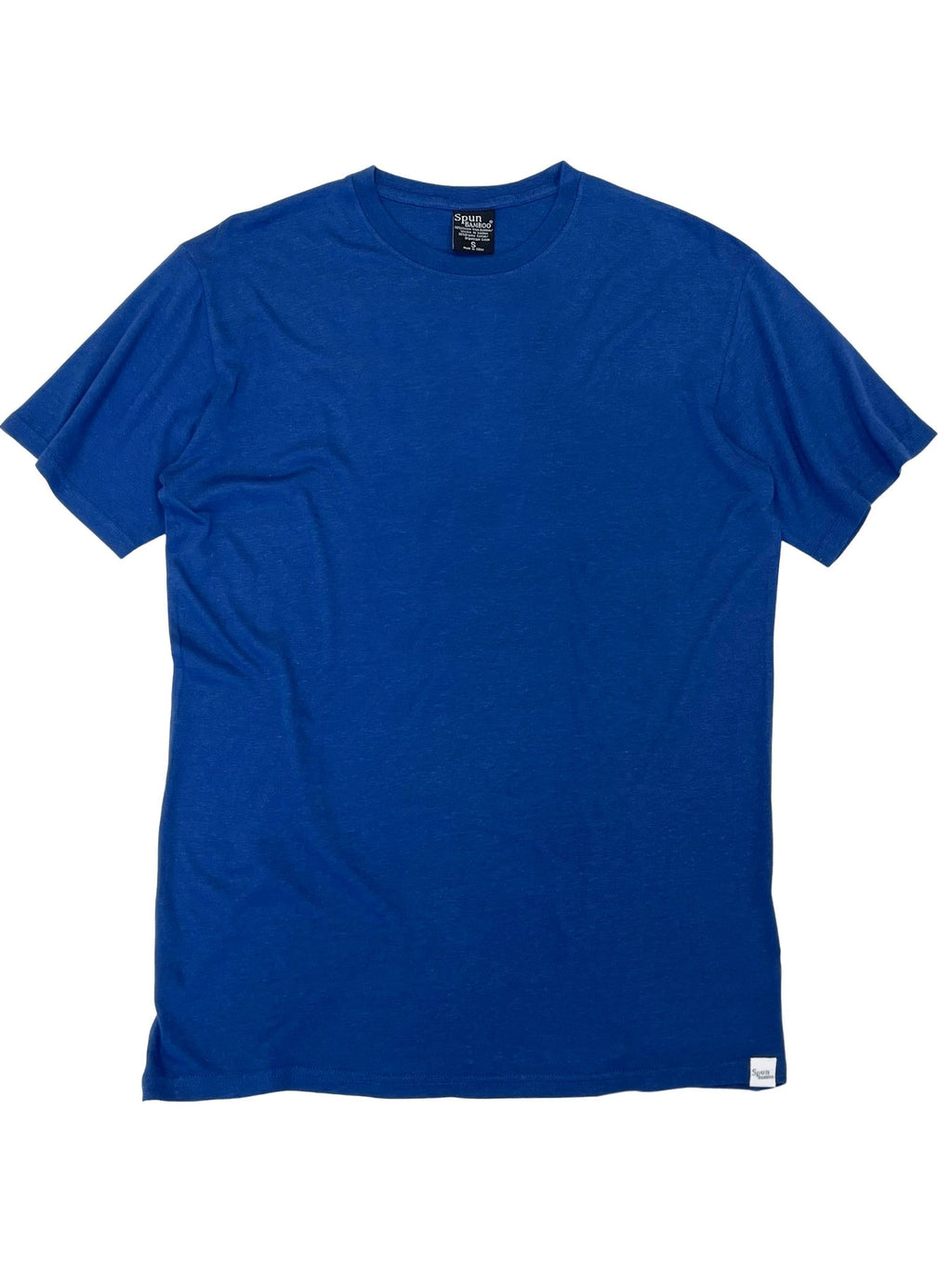 Camiseta de manga corta de viscosa de bambú y algodón orgánico personalizada para hombre