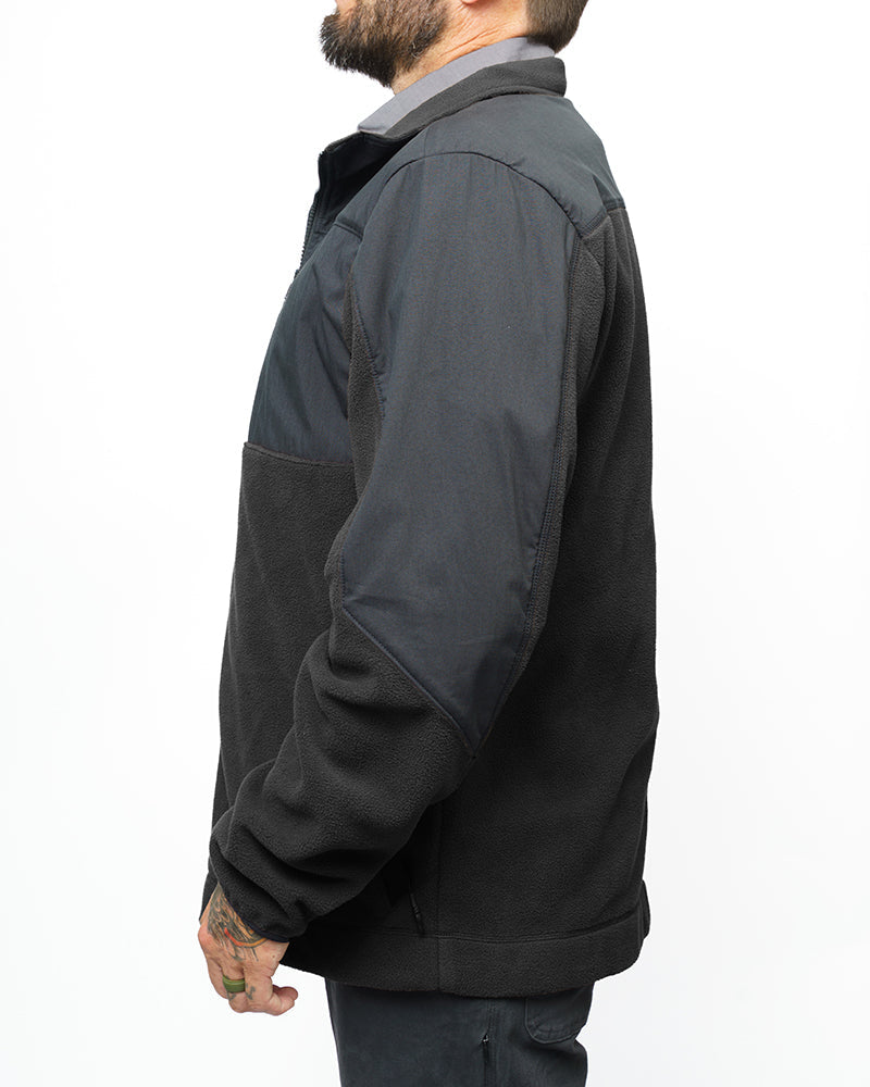 Chaqueta polar con cremallera Bruin - Negro