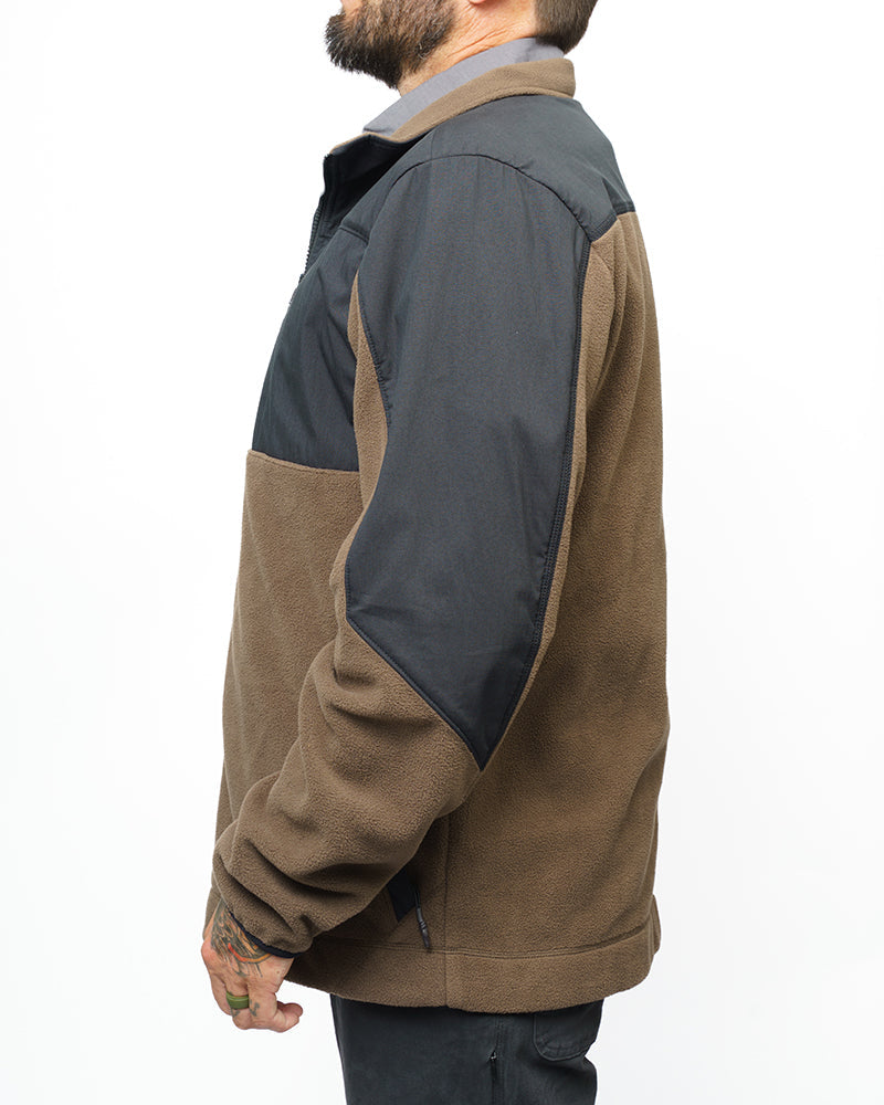 Chaqueta Polar con Cremallera Bruin - Marrón Oscuro