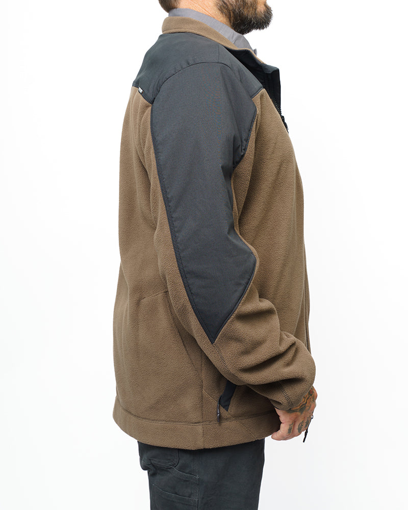 Chaqueta Polar con Cremallera Bruin - Marrón Oscuro