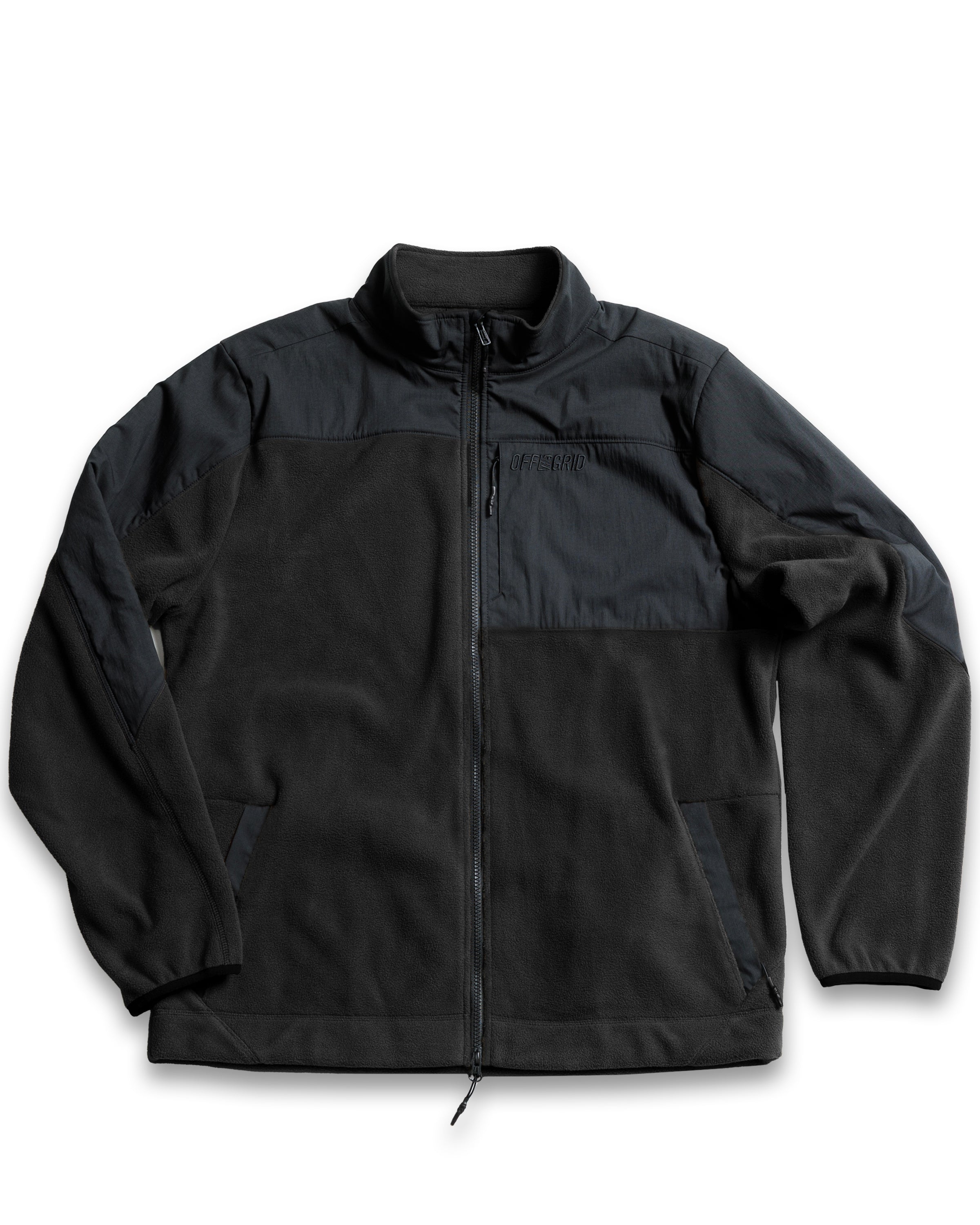 Chaqueta polar con cremallera Bruin - Negro