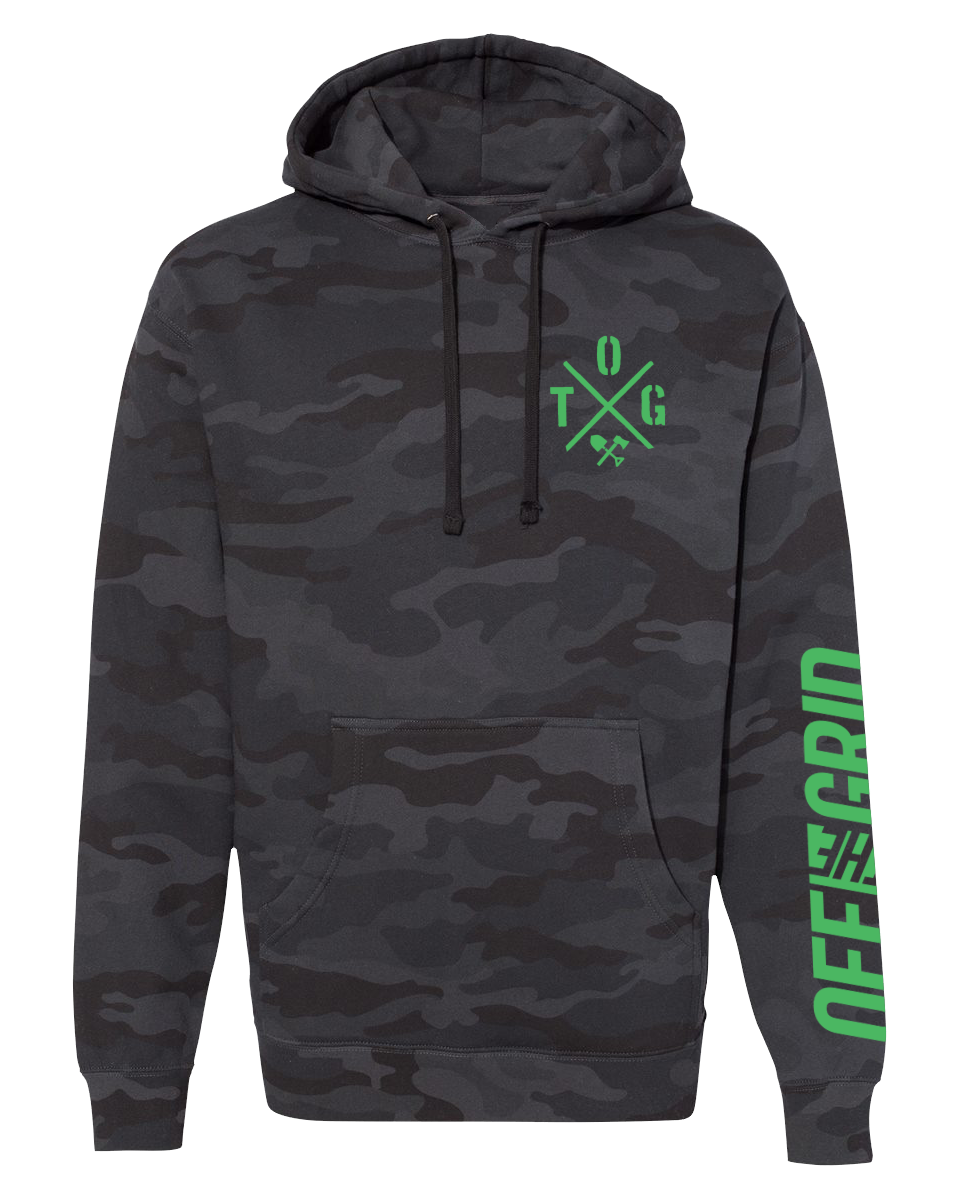 Sudadera con Capucha Cruzada
