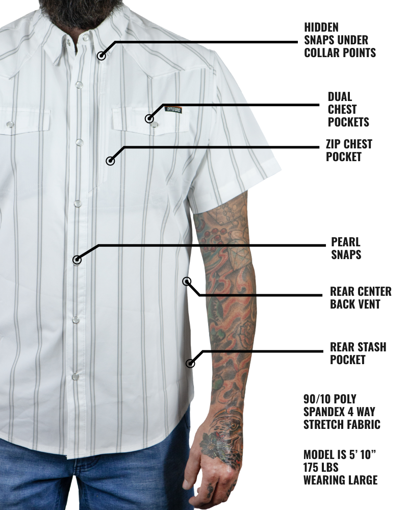 Camisa Daryll SS - Blanco
