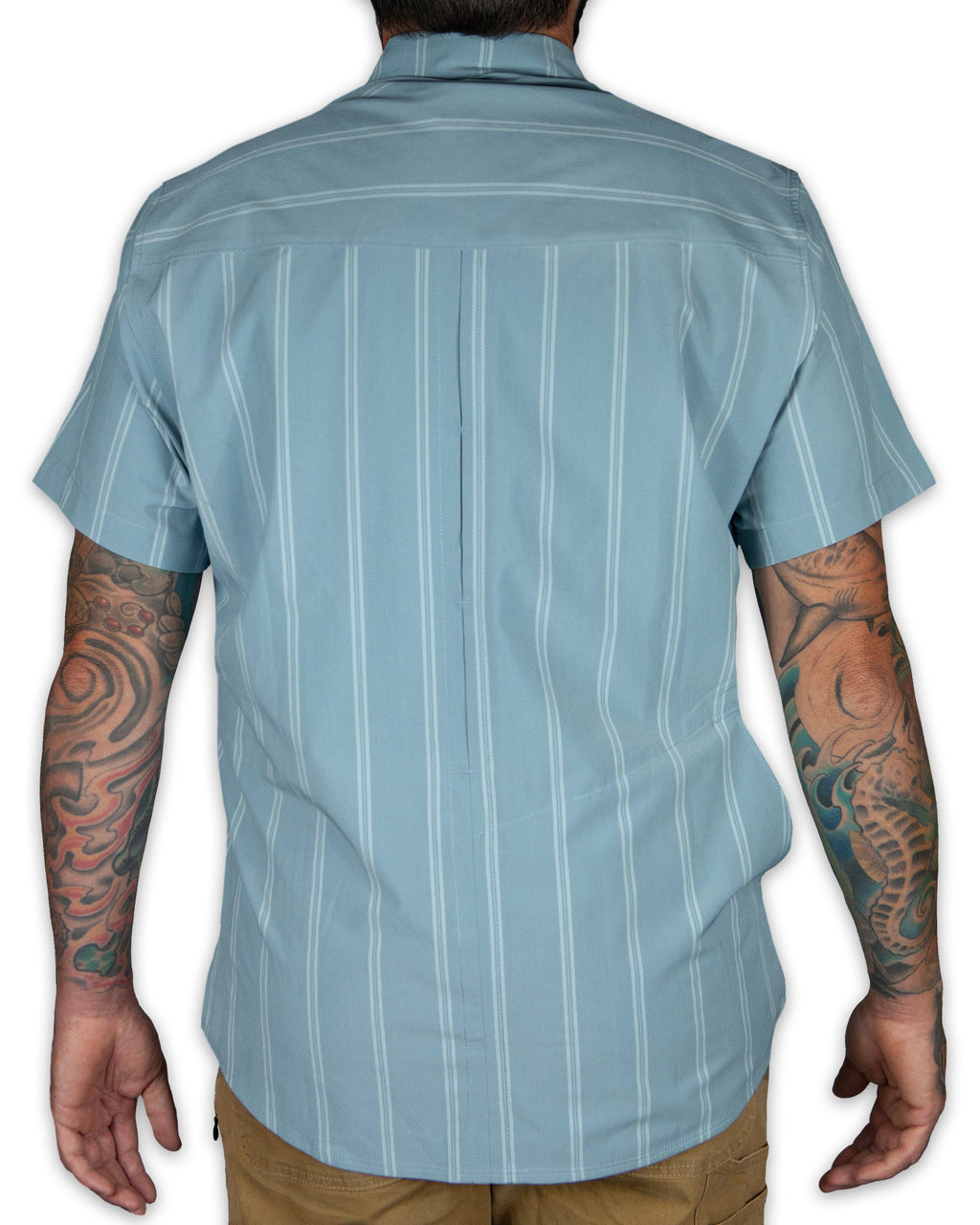 Camisa Daryll SS - Azul Medio