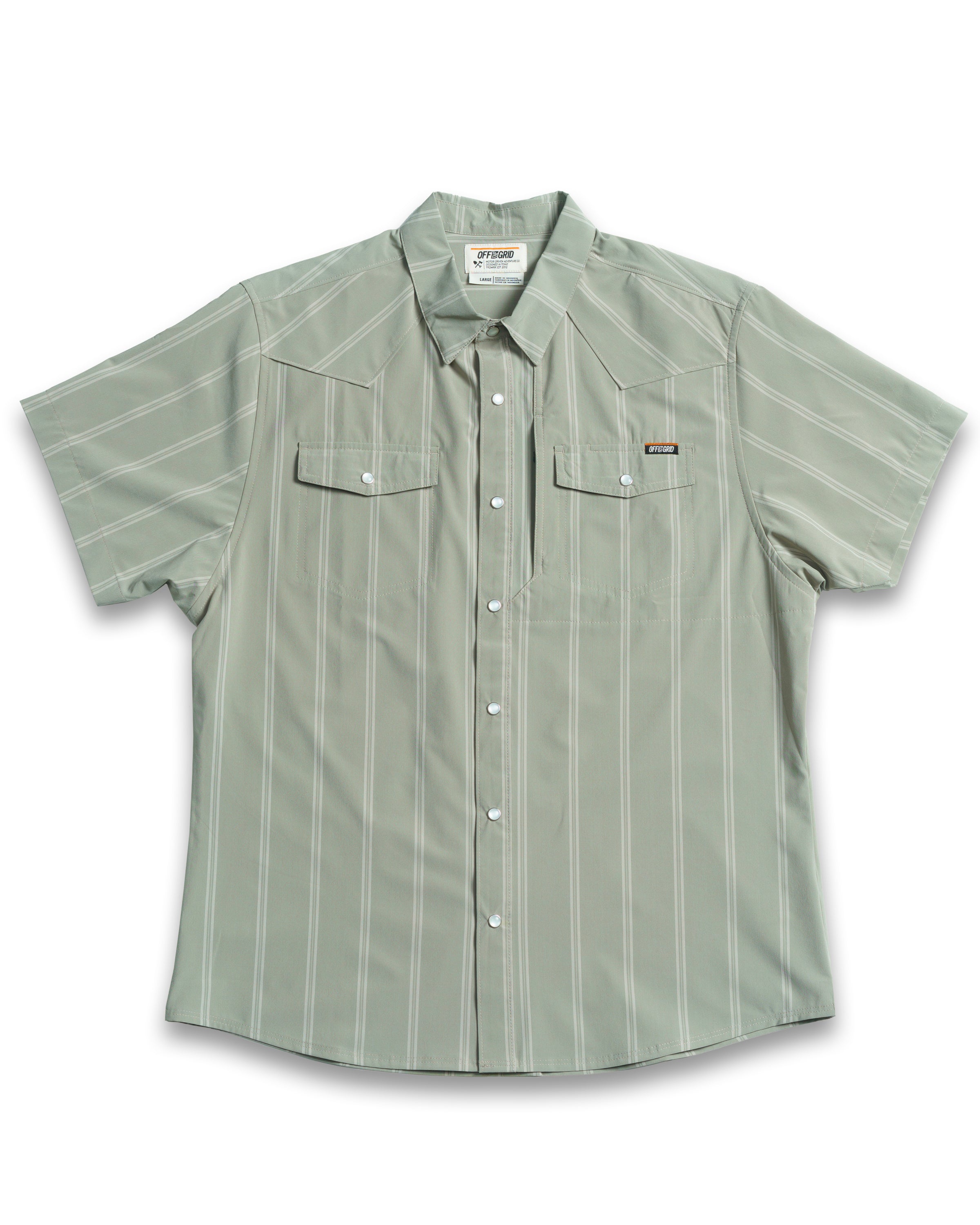 Camisa Daryll SS - Verde Salvia