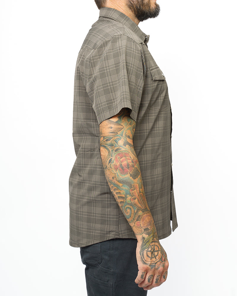 Camisa Deke SS - Marrón Beluga