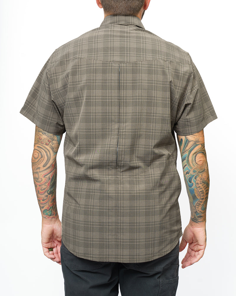 Camisa Deke SS - Marrón Beluga