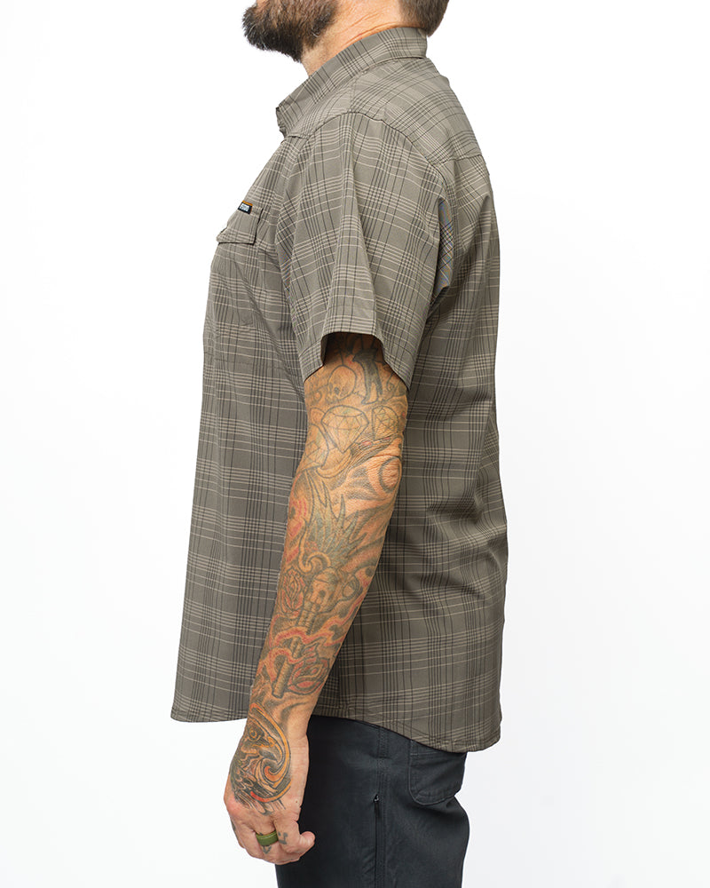 Camisa Deke SS - Marrón Beluga