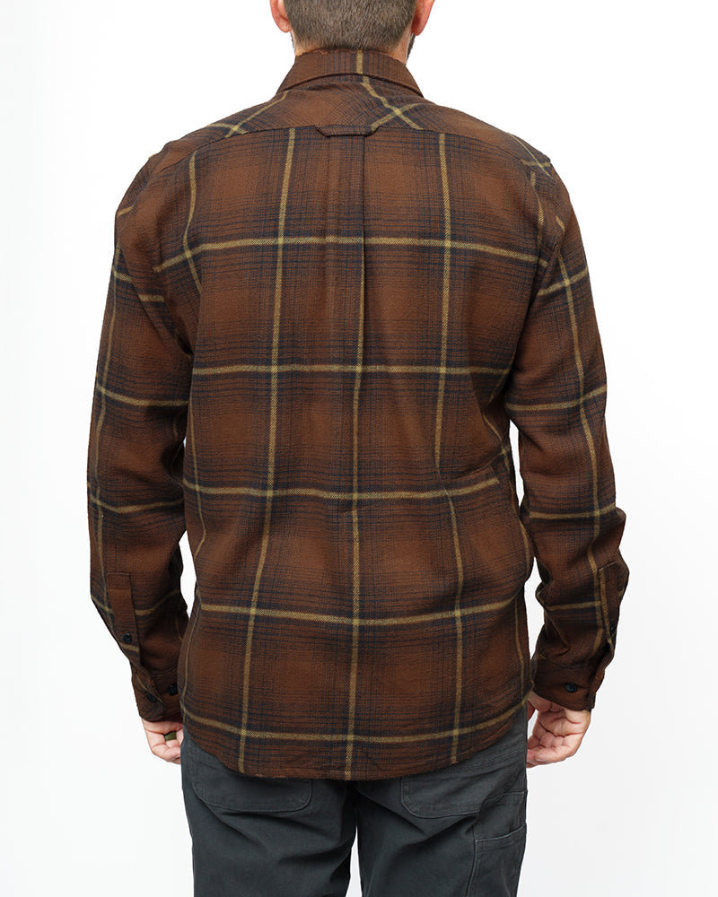 Destroyer Flannel - Burnt Brown