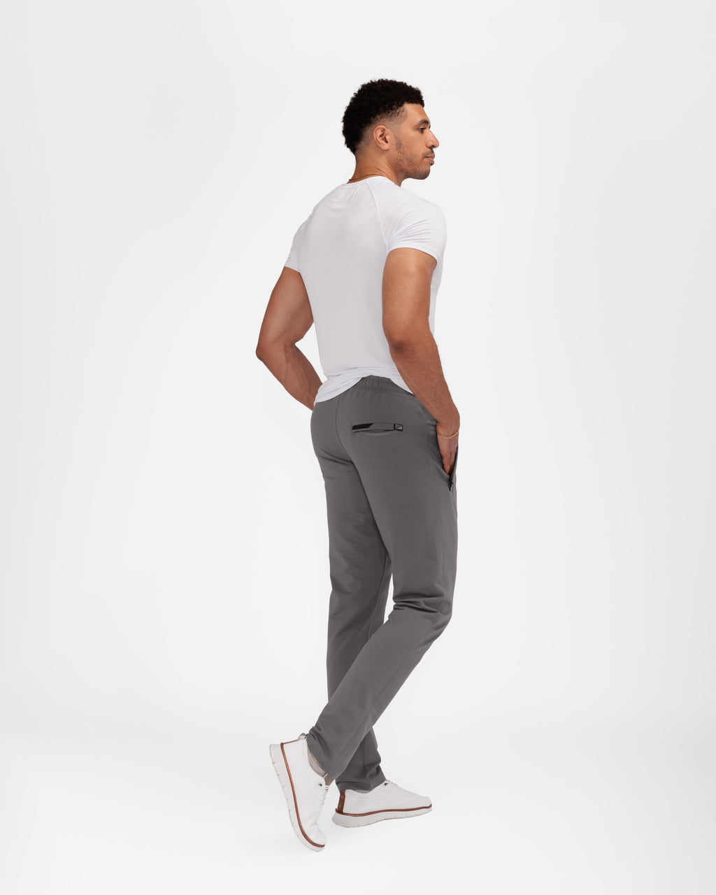 Pantalones deportivos atléticos de confort durante todo el día - Con tapered (Corte regular)